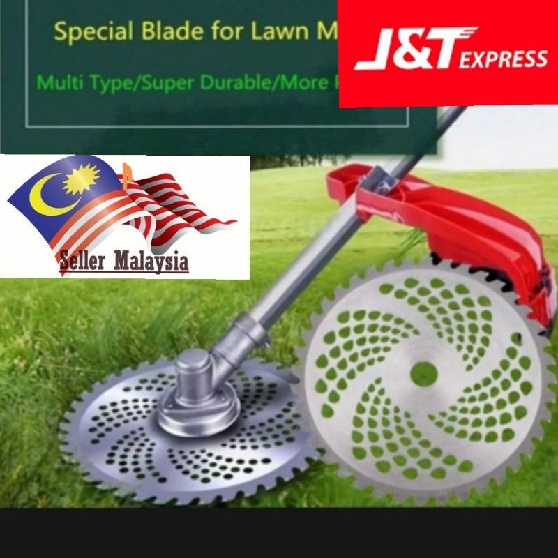 Malaysia Seller Mata Mesin Rumput Bulat 10 Inci Gergaji Blade Brush Cutter 40t Brushcutter Shopee Malaysia