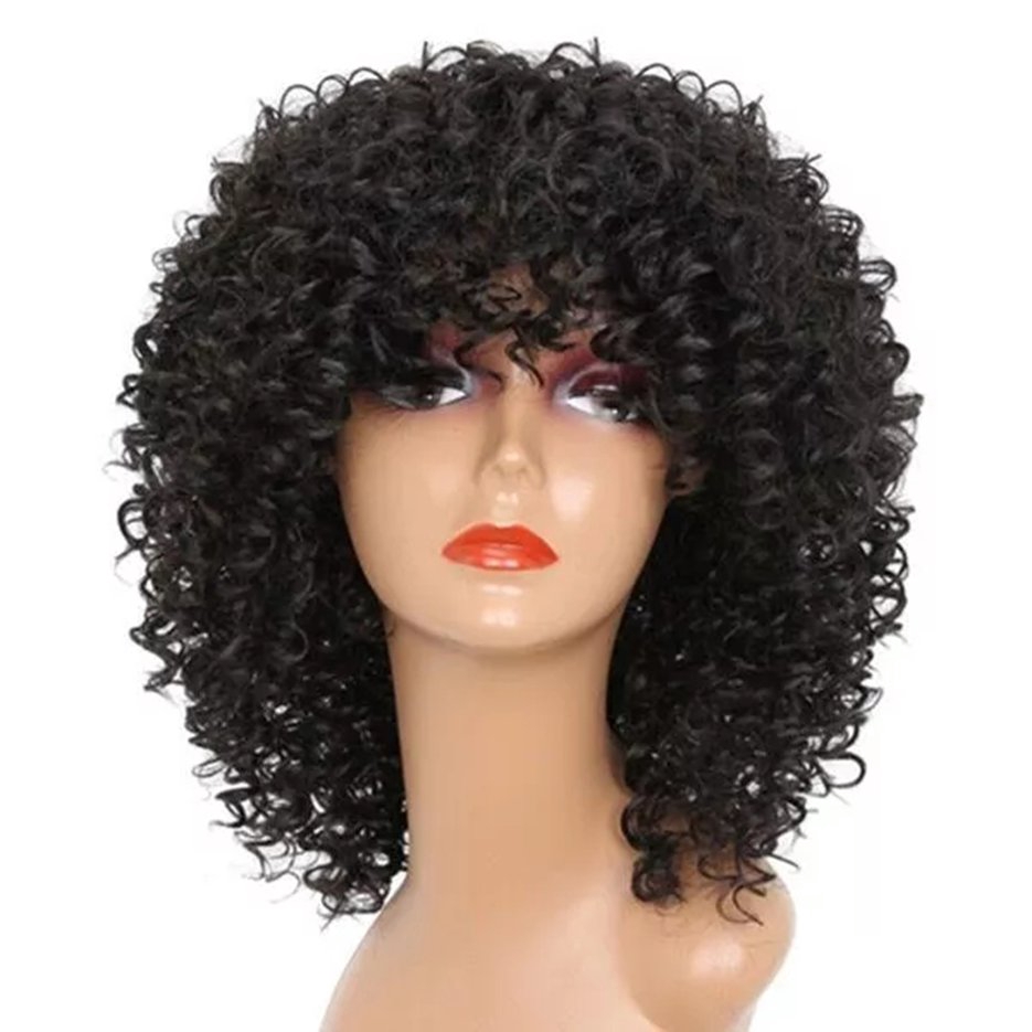 short synthetic wigs for black women