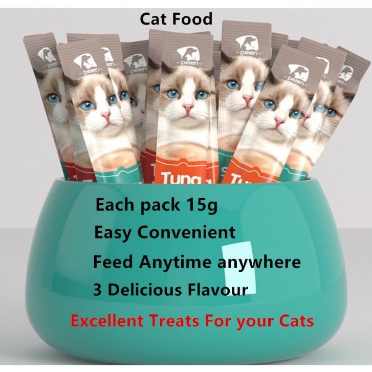 Buy PEIEN / TINKER BELL / NINE LIVES Cat Snack Cat Treat Wet Food 