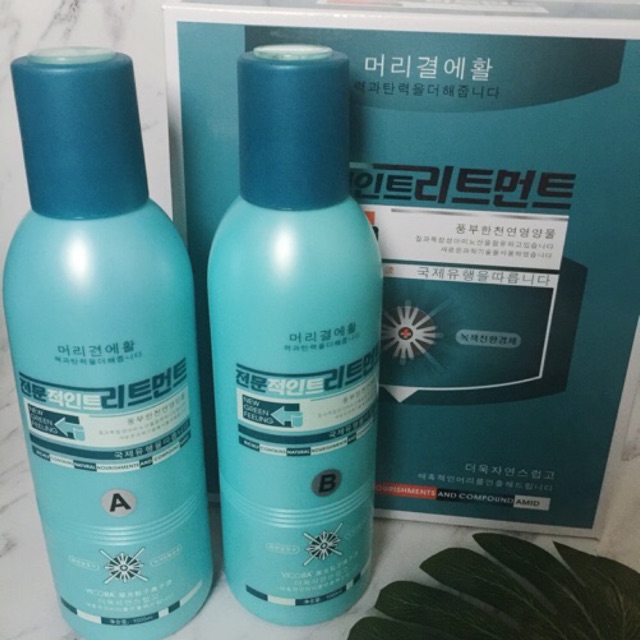 korean hair straightening cream