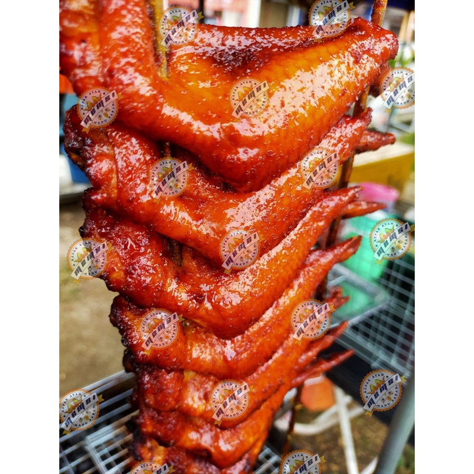 Memsi Sayap Ayam Madu Sabah Original Sabahan Siap Bakar Kepak Ayam Madu Sabah Area Segamat Johor Sahaja Shopee Malaysia