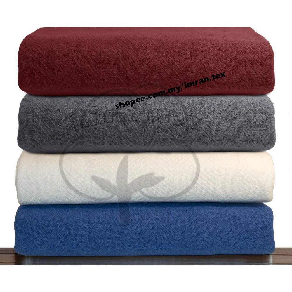 Hotel Luxury Cotton THERMAL BLANKET SPECIAL CLEARANCE THIS WEEK 100