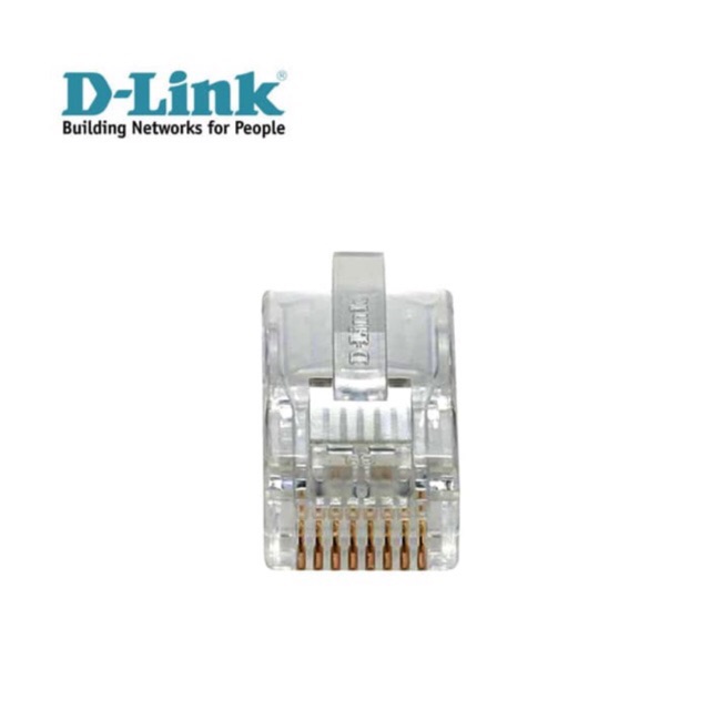 DLink Cat 6 RJ45 Cable Connector (Genuine) Shopee Malaysia