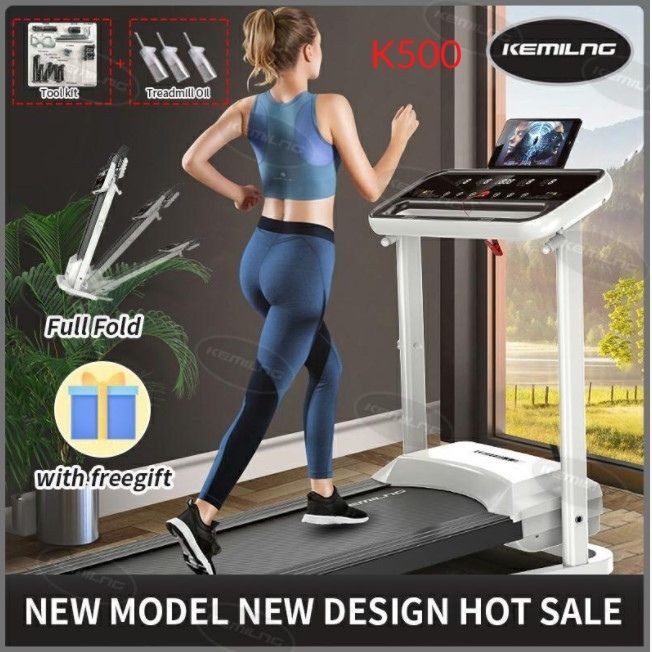 New Version KEMILNG K500 3.0HP Treadmill Running Exercise Machine ...