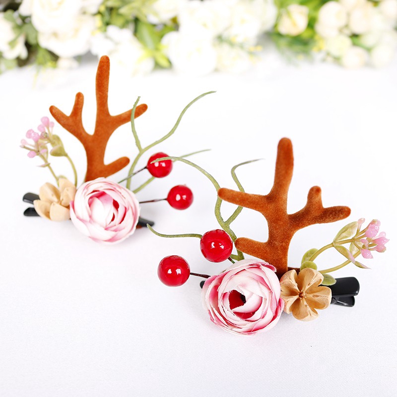 antler hairpin