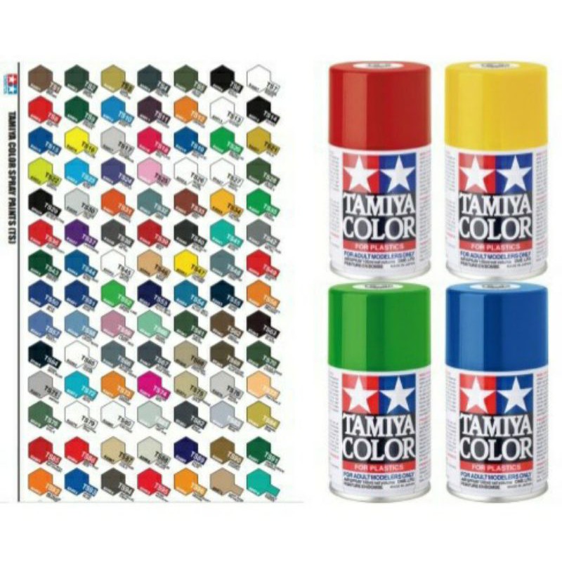 TAMIYA Colour TS Spray Paint 100ml Shopee Malaysia