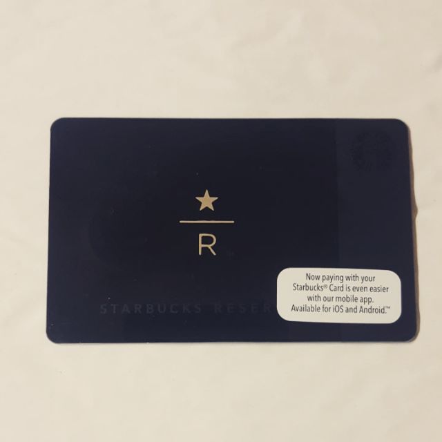 starbucks reserve card | Shopee Malaysia