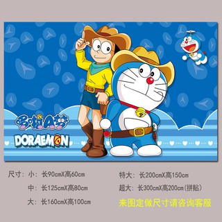 3D three-dimensional wall sticker Doraemon cartoon children's room  decoration ba | Shopee Malaysia