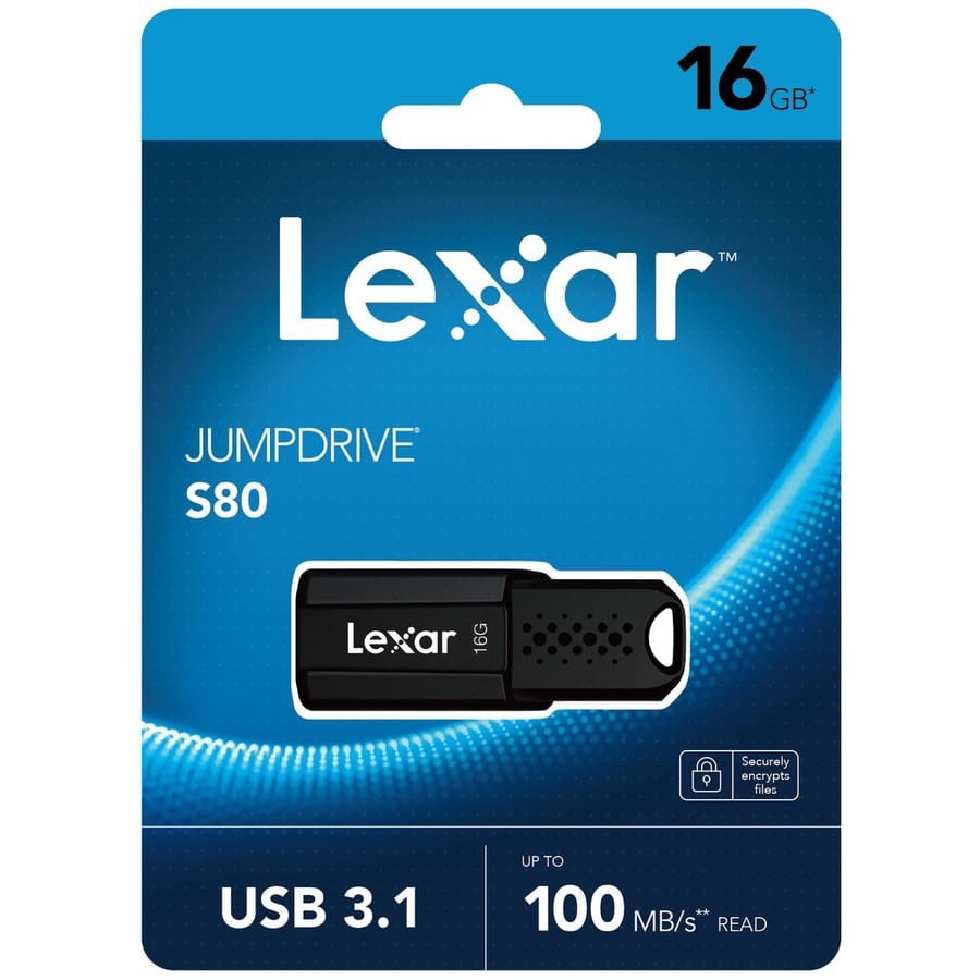 Lexar 16GB 32GB S80 Pendrive S80 USB 3.0 100MB Speed Flash Drive
