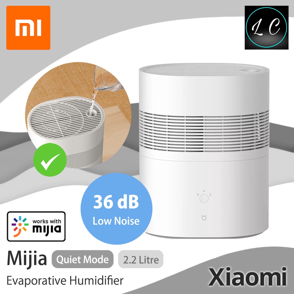 Xiaomi Original Mijia Pure Evaporation Smart Air Humidifier 240ml/h Double Circulation Intelligent Constant Humidity