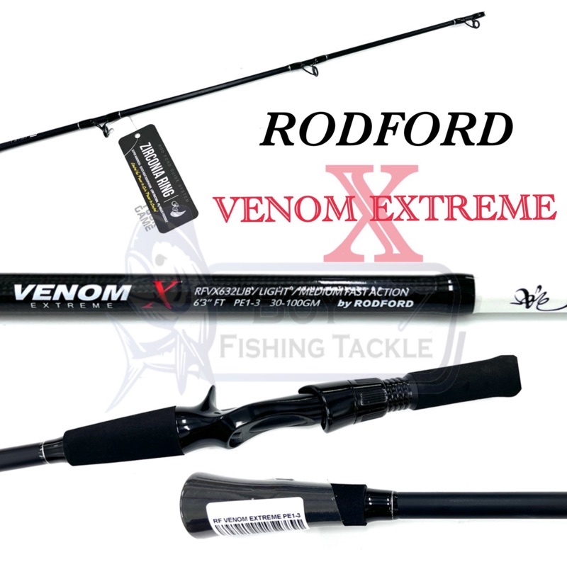 RODFORD VENOM EXTREME X ROD JIGGING ROD Shopee Malaysia