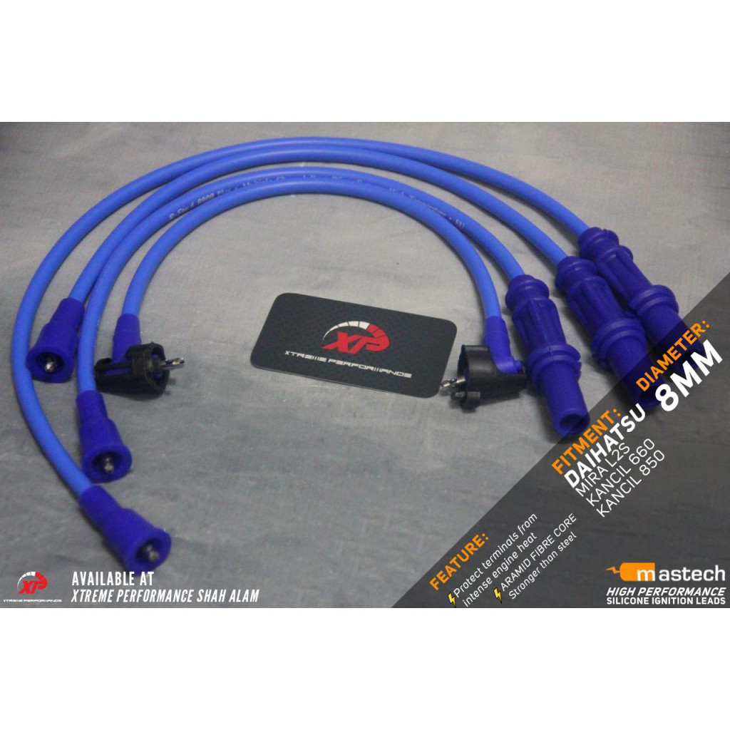 ORIGINAL READY STOCK MASTECH 8MM PERFORMANCE PLUG CABLE FOR PERODUA