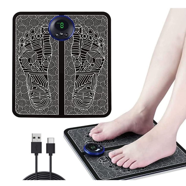 EMS Electric Foot Massager Deep Kneading Shiatsu Therapy Massage