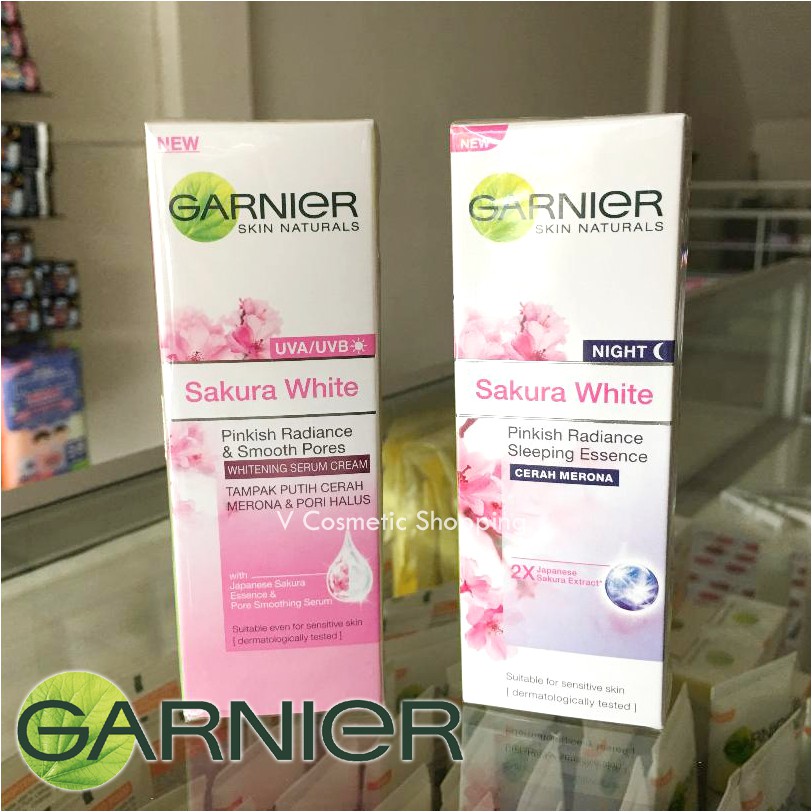 sakura white night cream