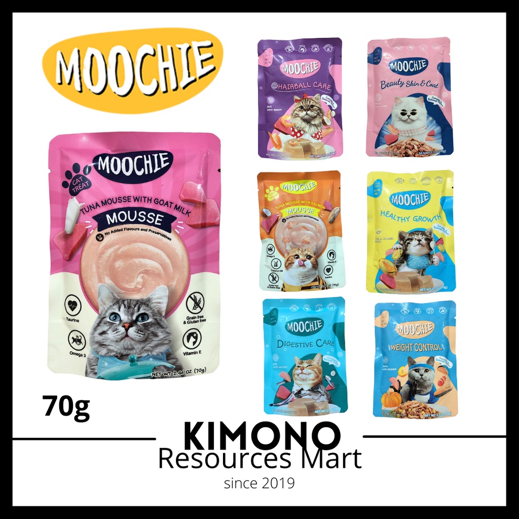 Moochie Premium Cat Wet Food / Makanan Kucing Basah - 70g | Shopee Malaysia