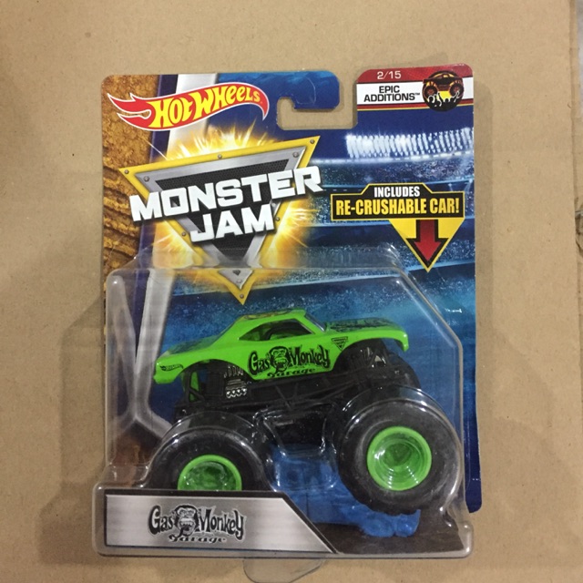 hot wheels monster jam gas monkey