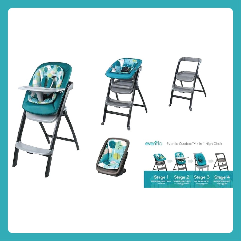 evenflo high chair 4 in 1