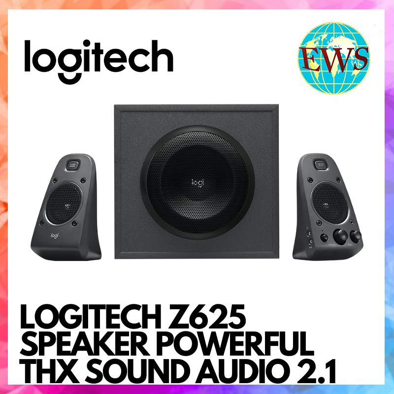 logitech z625 powerful thx sound 2.1