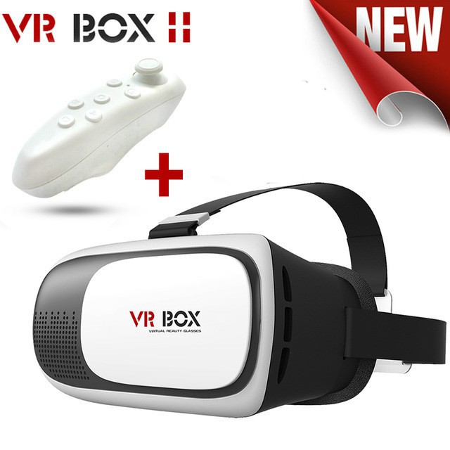 VR Box Second Generation With Bluetooth Controller Joystick