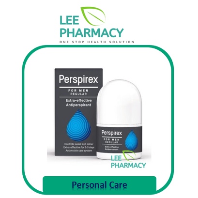 Perspirex For Men Regular Extra Effective Antiperspirant Roll On 20ml [Personal Care][Sweaty and odour]