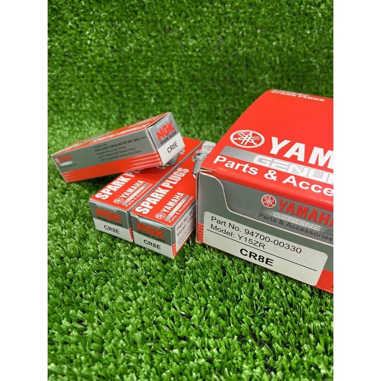YAMAHA NGK SPARK PLUG CR8E Y15ZR 100 ORIGINAL HLY Shopee Malaysia