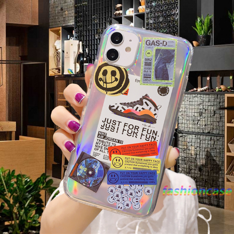 Creativity Laser Card Case Redmi Note 9 8 7 5 4 4X 8 PRO 5 PRO 7 PRO 7S