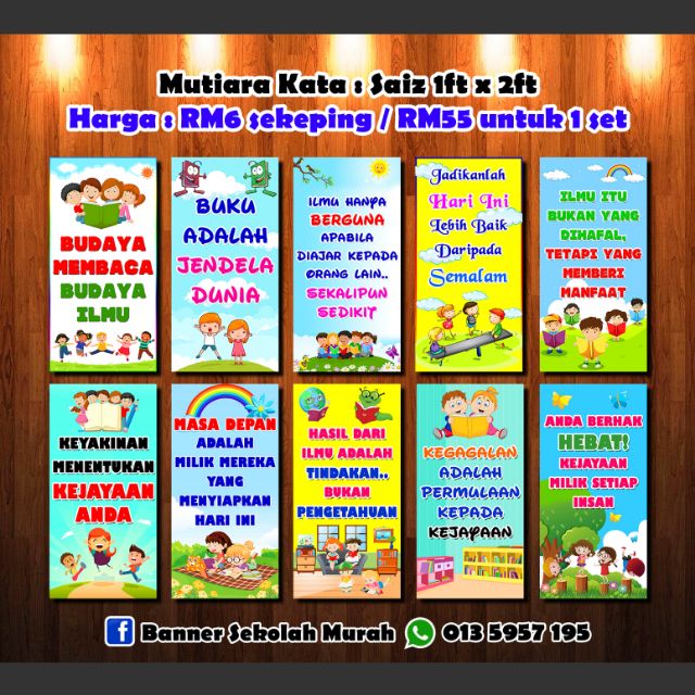  Hiasan  Kelas  Mutiara Kata Shopee Malaysia