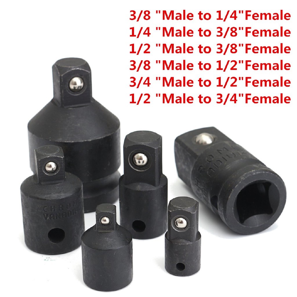 3 4 Female To 1 2 Inch Impact Drive Socket Reducer Ratchet Adapter Converter Majsterkowanie Pozostale Fye Yemen Com