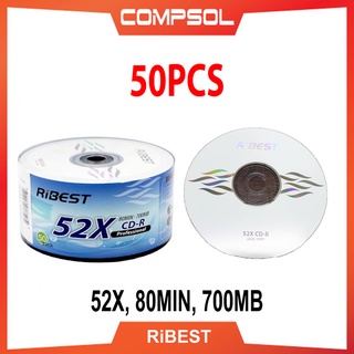 CD-R RiBEST 50PCS/ CD-R Super Disc 52x 700mb 80min (50pcs)