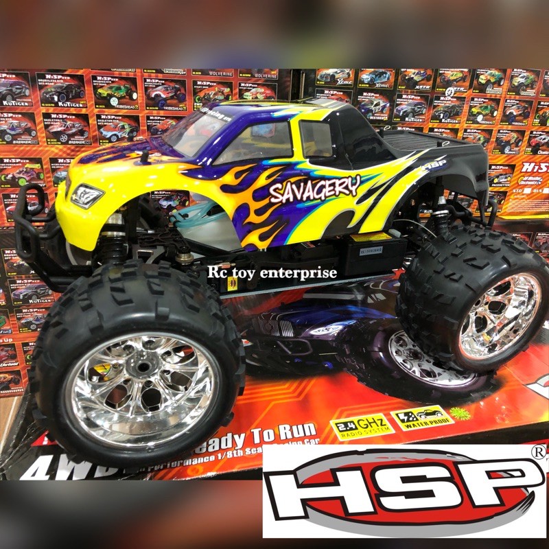 rc nitro monster truck