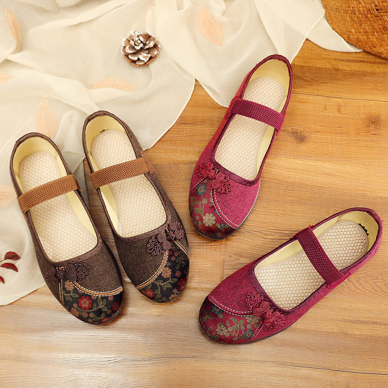 sneakers with floral design