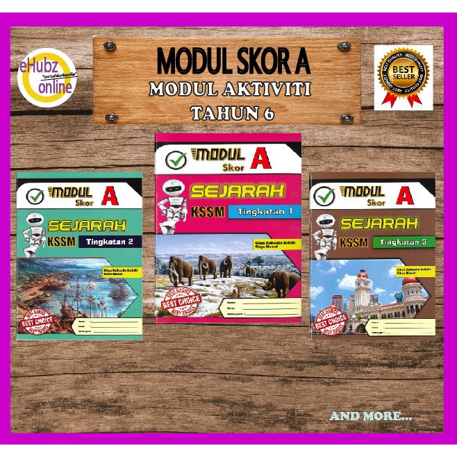 Buy BUKU LATIHAN / MODUL SKOR A+ SEJARAH KSSM TINGKATAN 1,2,3 CIKGU