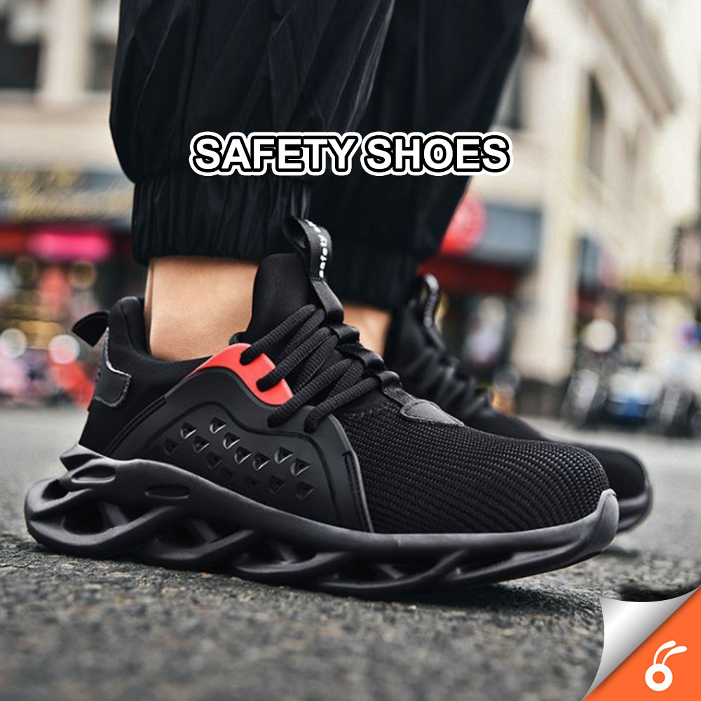 1198 AUGUSTINE Men Outdoor Steel Toe Cap Military Safety Shoes Safetly Boots