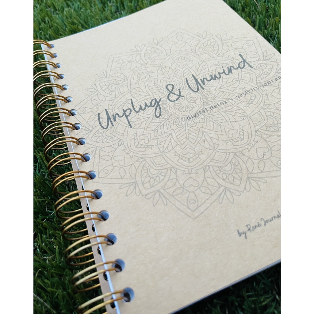 Unplug & Unwind Digital Detox Journal