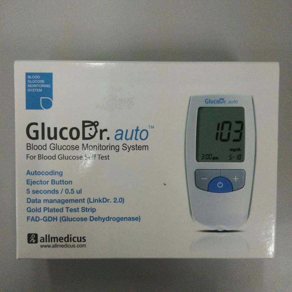 GlucoDr Auto Glucometer | Shopee Malaysia