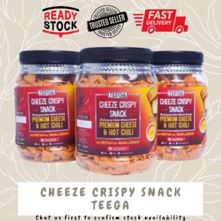 TEEGA CHEESE CRISPY SNACK  KEREPEK CHEESE [ME]  Shopee 