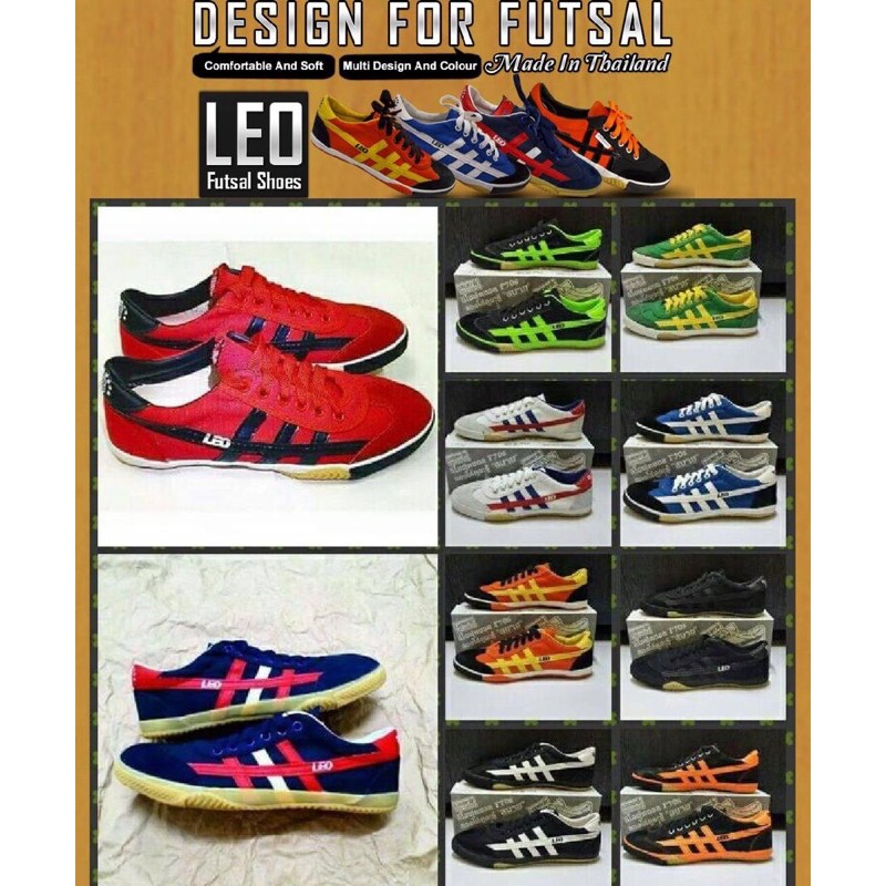 Leo F70 Futsal Shoes / Kasut Leo Sukan Leo / Leo Sports Shoe