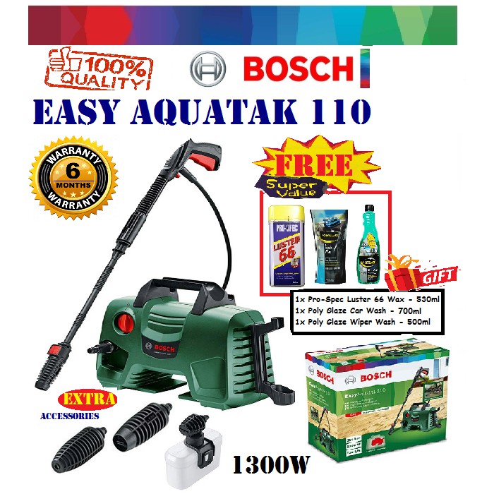 Bosch Aquatak 110 Aqt 110 High Pressure Washer Water Jet