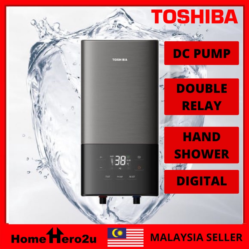 TOSHIBA Instant Water Heater DC Pump TWH-38EXPMY(T) Safeguard System 热水器 / TWH-38MXNMY  - Homehero2u