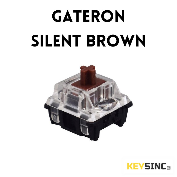 Gateron Silent Brown Tactile Silent Switch Ready Stock 1pcs | Shopee ...
