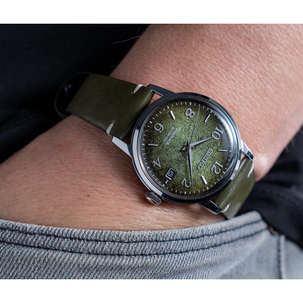 Seiko Presage SRPF41J1 Star Bar Cocktail Matcha Made in Japan Limited  Edition 7,000 PCs Automatic Leather Watch SARY181 | Shopee Malaysia