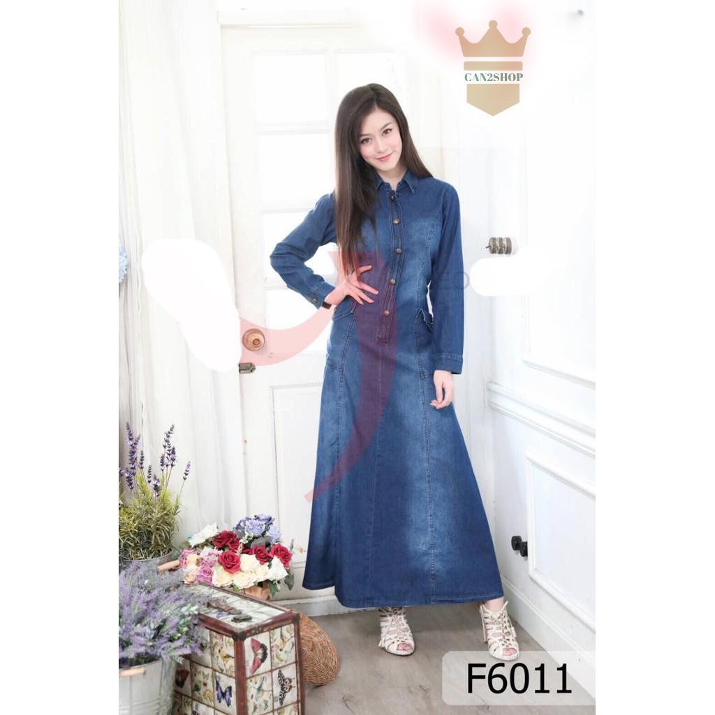 jubah denim