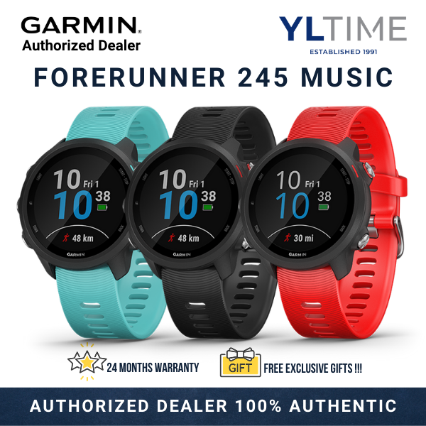 samsung galaxy watch active 2 vs garmin forerunner 245 music
