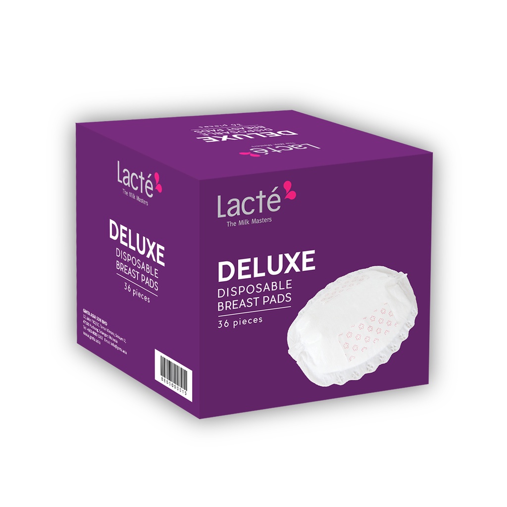 [Ready stock] Lacte Disposable Breast Pads Deluxe (36pcs/pack) Shopee