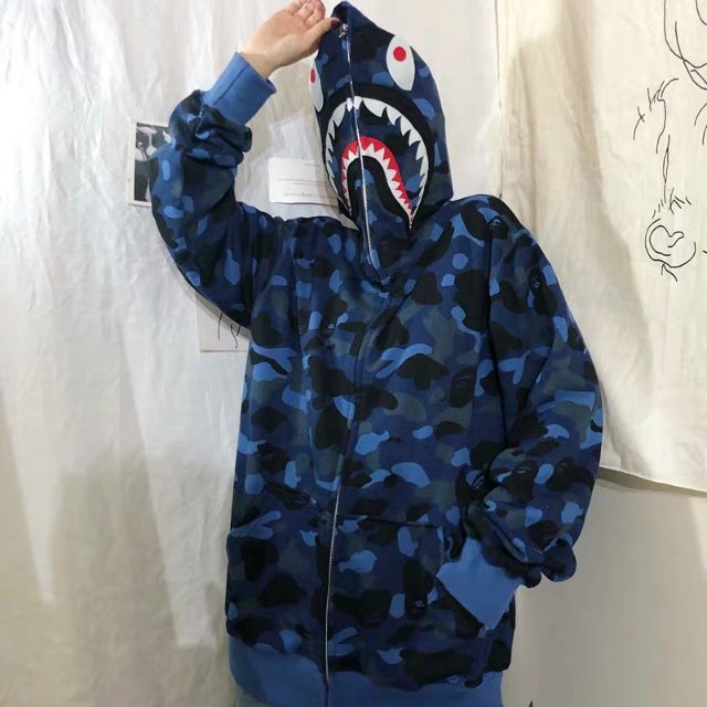 bape jacket zipper