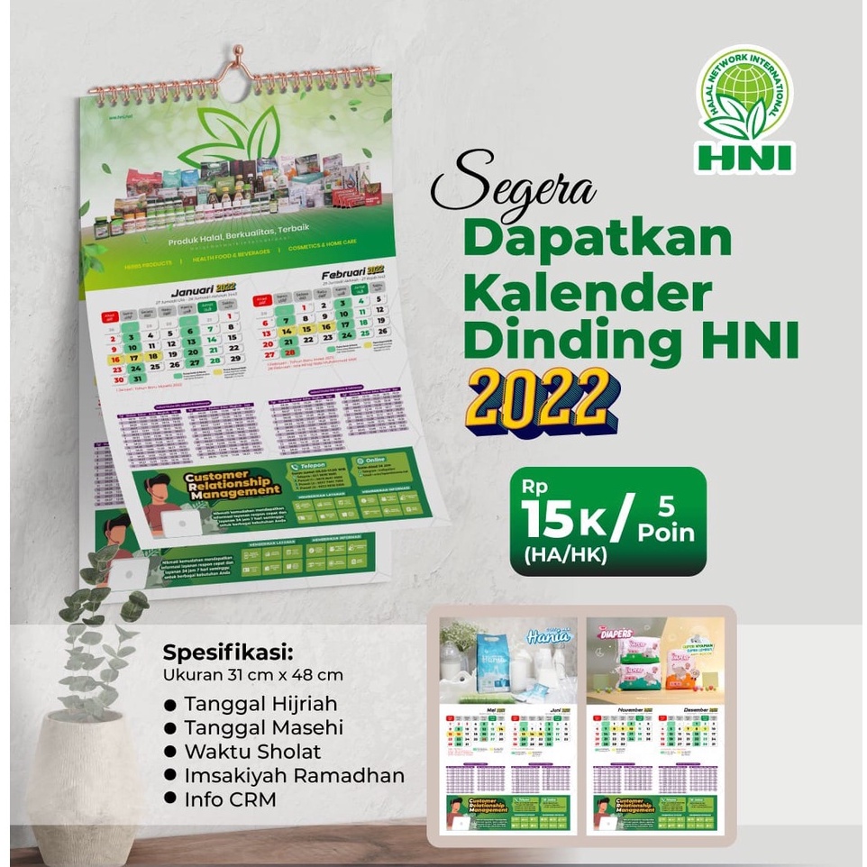 Islamic Calender HNI 2022 | Shopee Malaysia