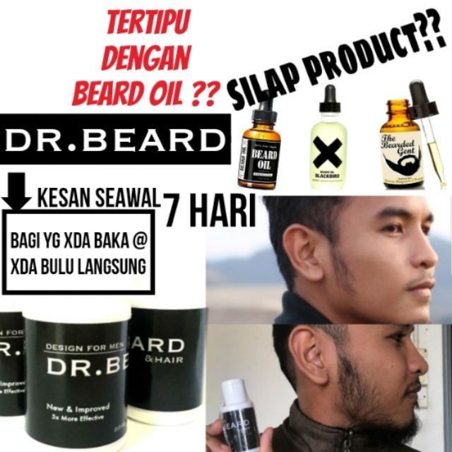 DR.BEARD(JAMBANG & RAMBUT)(BUKAN BEARD OIL)(UBAT KELUAR ...