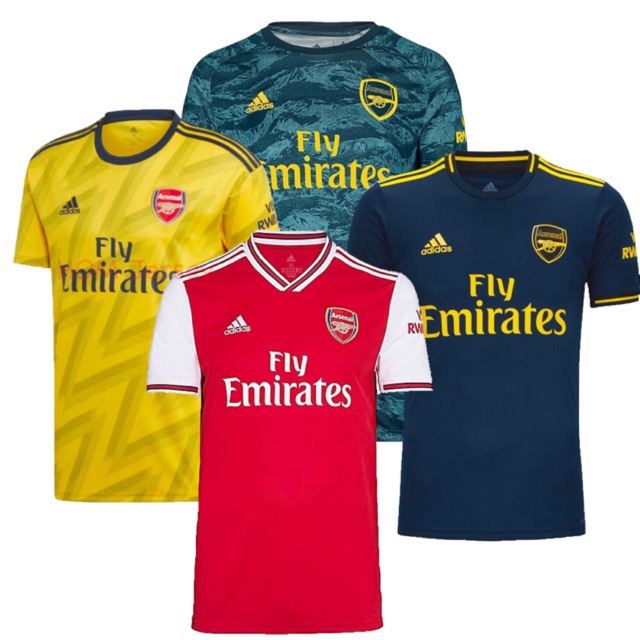 19 20 Arsenal Fc Kits Shopee Malaysia