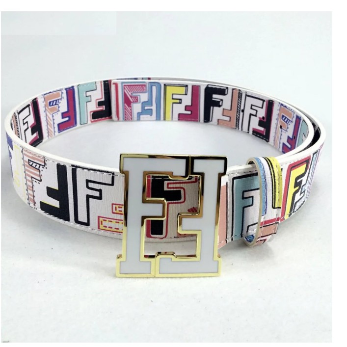 colorful fendi belt