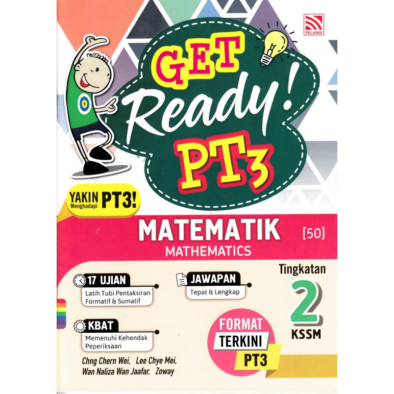 Hasani Pelangi Get Ready Pt3 Matematik Tingkatan 2 9789672427919 Shopee Malaysia